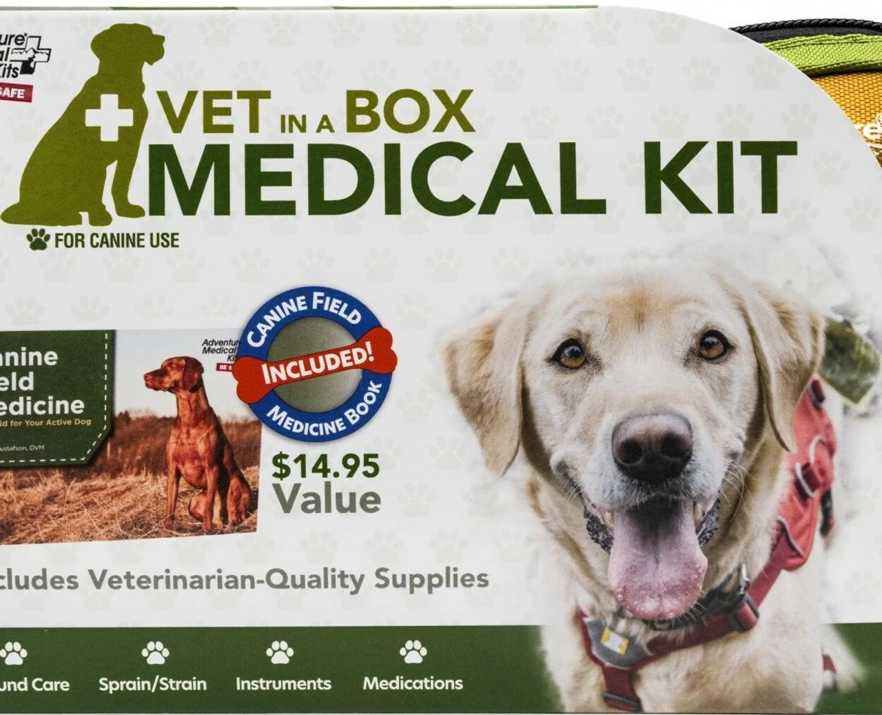 Adventure Medical Kits Adventure Dog Vet-In-A-Box Medical Kit 0135-0117 3 Adventure Medical Kits Adventure Dog Vet-In-A-Box Medical Kit 0135-0117