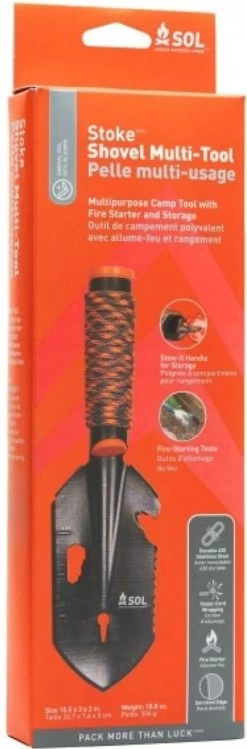 Adventure Medical Kits SOL Stoke Shovel 0140-1033 -Outdoor Tactical Gear adventure medical kits sol stoke shovel 0140 1033 0140 1033 54646.1647698954