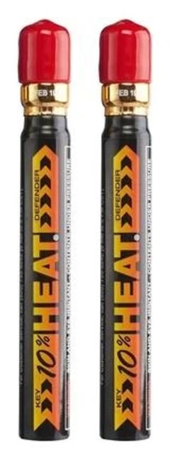 ASP Products Key Defender Pepper Spray (OC Or Inert) Baton REFILLS (twin Pack)