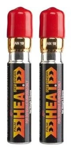 ASP Products Palm Defender Pepper Spray (OC Or Inert) Baton REFILLS (twin Pack) - PALMREFILL