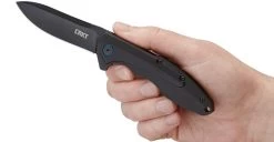 CRKT 6215 Caligo Drop Point Flipper Folding Knife -Outdoor Tactical Gear columbia river knife and tool caligo folding pocket knife 6215 66314.1655488094