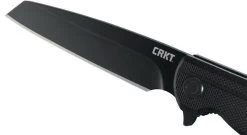 CRKT 3802K LCK + Blackout Tanto Assisted Opening Flipper Folding Knife -Outdoor Tactical Gear columbia river knife and tool lck tanto blackout assisted folding knife 3802k 62953.1611720271