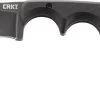 CRKT 2384K Minimalist Drop Point Compact Fixed Blade Neck Knife -Outdoor Tactical Gear columbia river knife and tool minimalist black drop point blade knife 2384k 00994.1655305938
