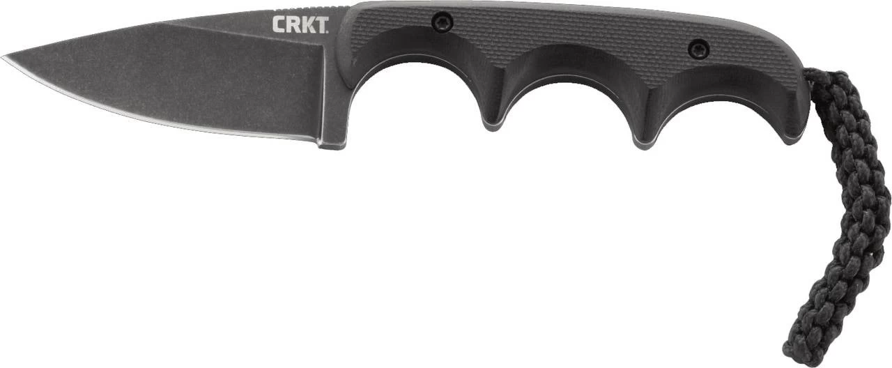 CRKT 2384K Minimalist Drop Point Compact Fixed Blade Neck Knife 3 CRKT 2384K Minimalist Drop Point Compact Fixed Blade Neck Knife