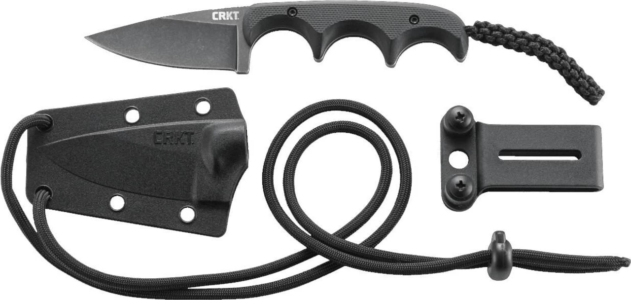 CRKT 2384K Minimalist Drop Point Compact Fixed Blade Neck Knife 7 CRKT 2384K Minimalist Drop Point Compact Fixed Blade Neck Knife - Image 5