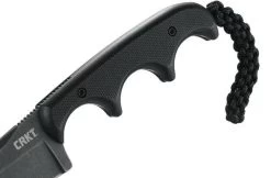 CRKT 2383K Minimalist Cleaver Blackout Compact Fixed Blade Neck Knife -Outdoor Tactical Gear columbia river knife and tool minimalist cleaver blackout fixed blade knife 2383k 58822.1611720132