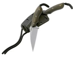 CRKT 2388 S.P.E.W. Wharncliffe Fixed Blade Knife -Outdoor Tactical Gear columbia river knife and tool spew small pocket everyday fixed blade knife 2388 24422.1655310529