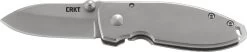 CRKT 2490 Squid Silver Drop Point Folding Knife