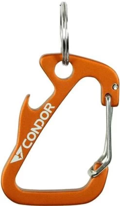Condor Carabiner Keychain (6 Pack) -Outdoor Tactical Gear condor carabiner keychain 221201 16639.1601518133