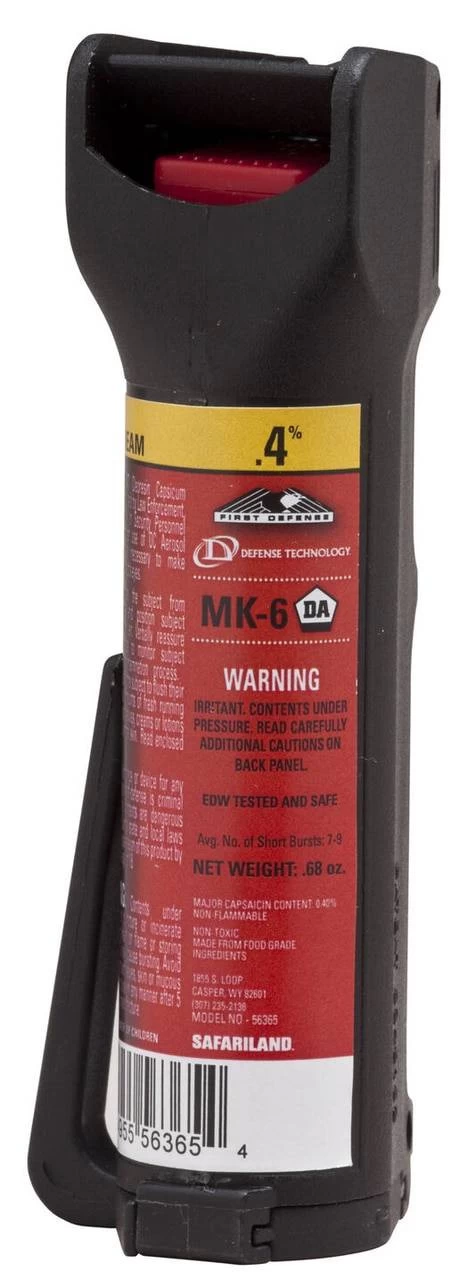 Defense Technology First Defense .4% MK-6 Stream OC Aerosol 3 Defense Technology First Defense .4% MK-6 Stream OC Aerosol