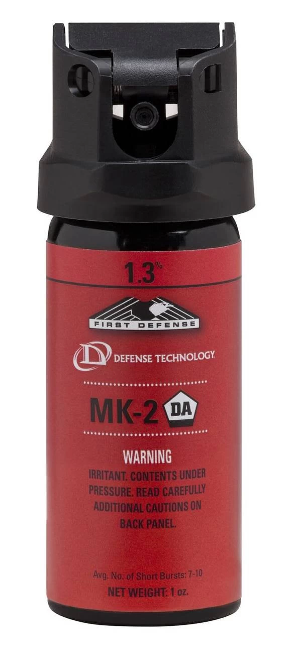 Defense Technology First Defense 1.3% MK-2 Cone OC Aerosol 3 Defense Technology First Defense 1.3% MK-2 Cone OC Aerosol