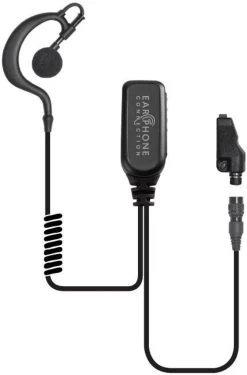 Earphone Connection Falcon Earhook Lapel Microphone