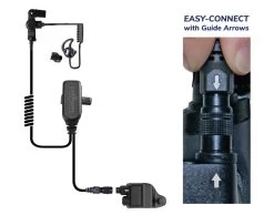 Earphone Connection Hawk Black Diamond Tactical Easy Connect Lapel Microphone -Outdoor Tactical Gear earphone connection hawk black diamond tactical easy connect lapel microphone hawk ec mic 00372.1621556157