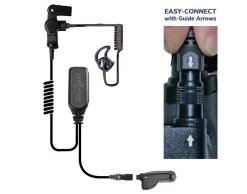 Earphone Connection Hawk Black Diamond Tactical Easy Connect Lapel Microphone -Outdoor Tactical Gear earphone connection hawk black diamond tactical easy connect lapel microphone hawk ec mic 47603.1621556121
