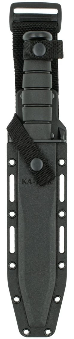 Ka-Bar Knives Black Fighter Knife -Outdoor Tactical Gear kabar 1271 black fighter sheath 37547.1682610829