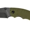 Kershaw Olive Shuffle II Olive Tanto Blade Folding Knife 8750