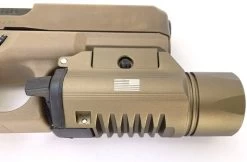 LA Police Gear FDE SlideRail XWL Tactical WeaponLight -Outdoor Tactical Gear la police gear fde sliderail xwl tactical weaponlight fl xwl01 fde 11953.1601515513