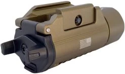 LA Police Gear FDE SlideRail XWL Tactical WeaponLight -Outdoor Tactical Gear la police gear fde sliderail xwl tactical weaponlight fl xwl01 fde 52754.1601511539