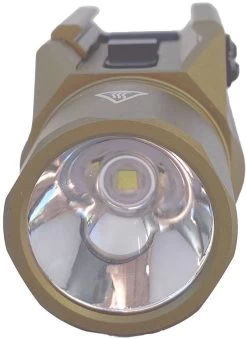 LA Police Gear FDE SlideRail XWL Tactical WeaponLight -Outdoor Tactical Gear la police gear fde sliderail xwl tactical weaponlight fl xwl01 fde 64520.1601547633