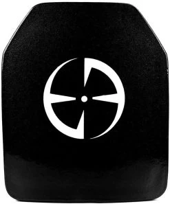 LA Police Gear Level IV 10" X 12" Ceramic Multi-Curve Ballistic Armor Rifle Plate