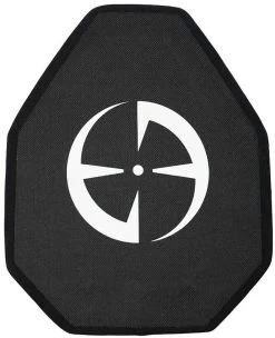 LA Police Gear Level IV 10" X 12" Shooter's Cut Ceramic Ballistic Armor Rifle Plate