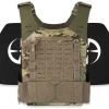 LA Police Gear LVPC Plate Carrier + 2 Level IV Plates Kit -Outdoor Tactical Gear la police gear lvpc plate carrier 2 level iv plates kit lvpc bundle 74230.1675300214