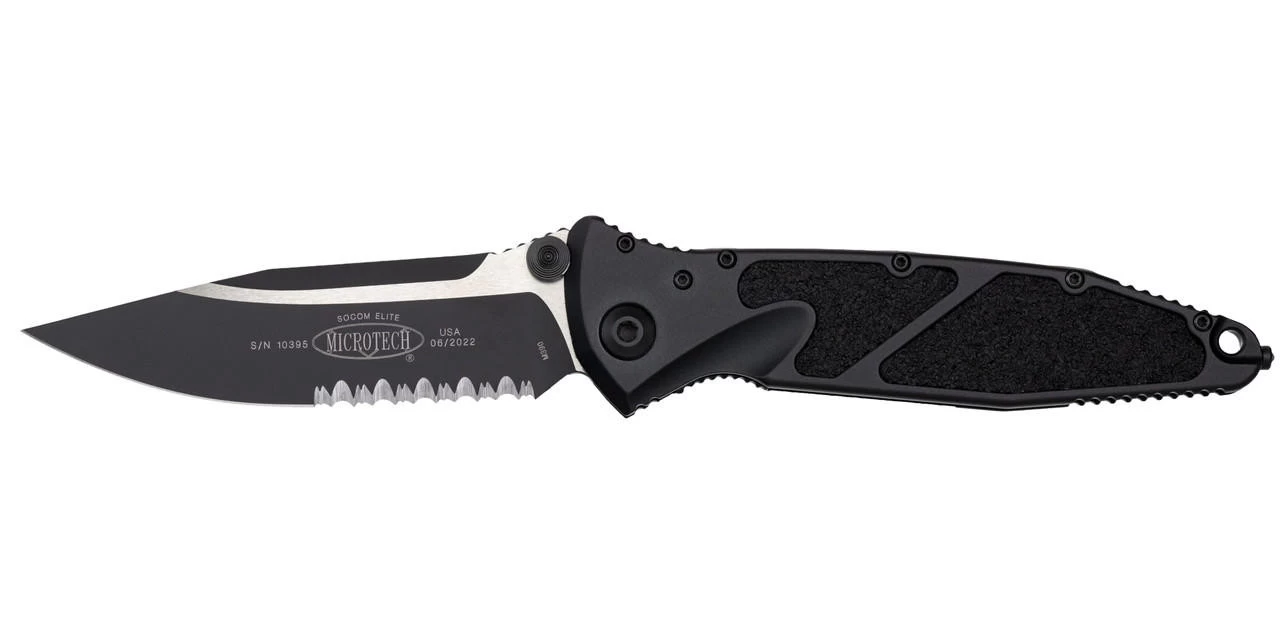 Microtech SOCOM Elite Manual Combo Edge Folding Knife