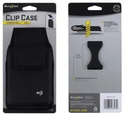 Nite Ize Clip Case Hardshell Vertical Universal Rugged Holster XXL -Outdoor Tactical Gear nite ize clip case hardshell xxl vertical universal rugged holster hsh2l 01 r3 11044.1607555066