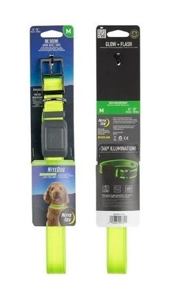 Nite Ize NiteDog Rechargeable LED Collar 18 Nite Ize NiteDog Rechargeable LED Collar -Outdoor Tactical Gear nite ize nitedog rechargeable led collar ndcr 59368.1616660357