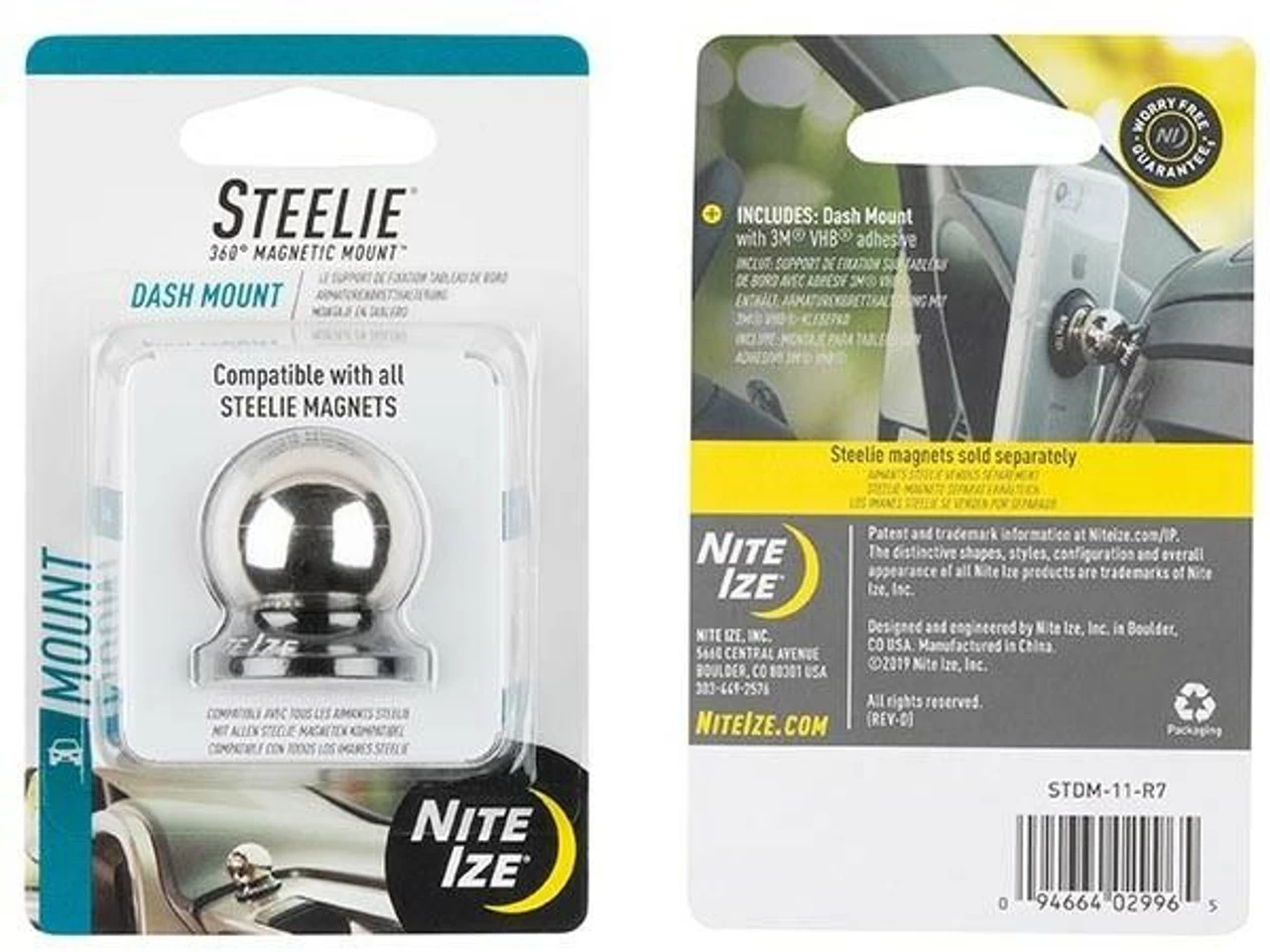 Nite Ize Steelie Dash Mount 4 Nite Ize Steelie Dash Mount - Image 2
