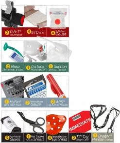 North American Rescue High Risk Warrant Casualty Kit -Outdoor Tactical Gear north american rescue high risk warrant casualty kit warrantkit 51874.1601507253