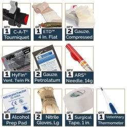 North American Rescue K-9 Handler IFAK Kit 7 North American Rescue K-9 Handler IFAK Kit -Outdoor Tactical Gear north american rescue k 9 handler ifak kit k9handler 80 0439 27740.1601522938