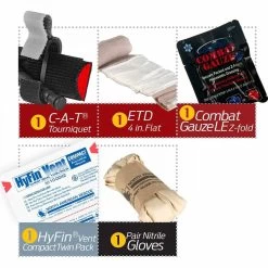 North American Rescue M-Fak Mini First Aid Kit -Outdoor Tactical Gear north american rescue m fak mini first aid kit mfak 06127.1602576431