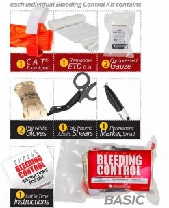 North American Rescue Public Access Bleeding Control 5-Pack-Vacuum Sealed -Outdoor Tactical Gear north american rescue public access bleeding control 5 pack vacuum sealed pabc 5p 30557.1603743995