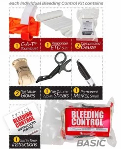 North American Rescue Public Access Bleeding Control 8-Pack-Vacuum Sealed -Outdoor Tactical Gear north american rescue public access bleeding control 8 pack vacuum sealed pabc8p 35029.1602579182