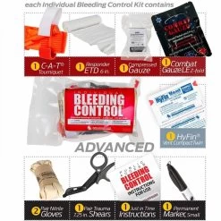 North American Rescue Public Access Bleeding Control Clear Station-8-Pack-Vacuum Sealed 13 North American Rescue Public Access Bleeding Control Clear Station-8-Pack-Vacuum Sealed -Outdoor Tactical Gear north american rescue public access bleeding control clear starion 8 pack vacuum sealed pabccs 72870.1683217999