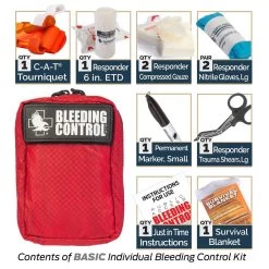 North American Rescue Public Access Individual Bleeding Control Kit -Outdoor Tactical Gear north american rescue public access individual bleeding control kit nar 80 0452 64859.1683217982