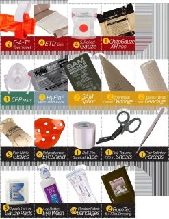 North American Rescue Range Trauma Kit - ORG -Outdoor Tactical Gear north american rescue range trauma kit org rtk na 26010.1602581668