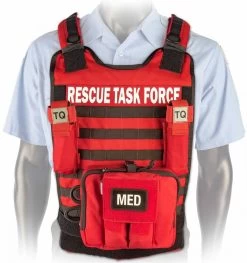 North American Rescue Rescue Task Force Vest Kit With Side Armor -Outdoor Tactical Gear north american rescue rescue task force vest kit with side armor rtfvk 60541.1602575486