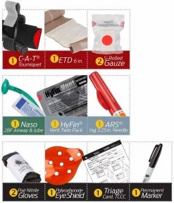 North American Rescue S.T.O.R.M. Operator IFAK -Outdoor Tactical Gear north american rescue storm operator ifak storm 80926.1602579737