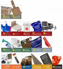 North American Rescue TCCC/TECC Training Module Skills/IFAK Combo 12 North American Rescue TCCC/TECC Training Module Skills/IFAK Combo -Outdoor Tactical Gear north american rescue tccctecc training module skillsifak combo 85 0740 73750.1602574933