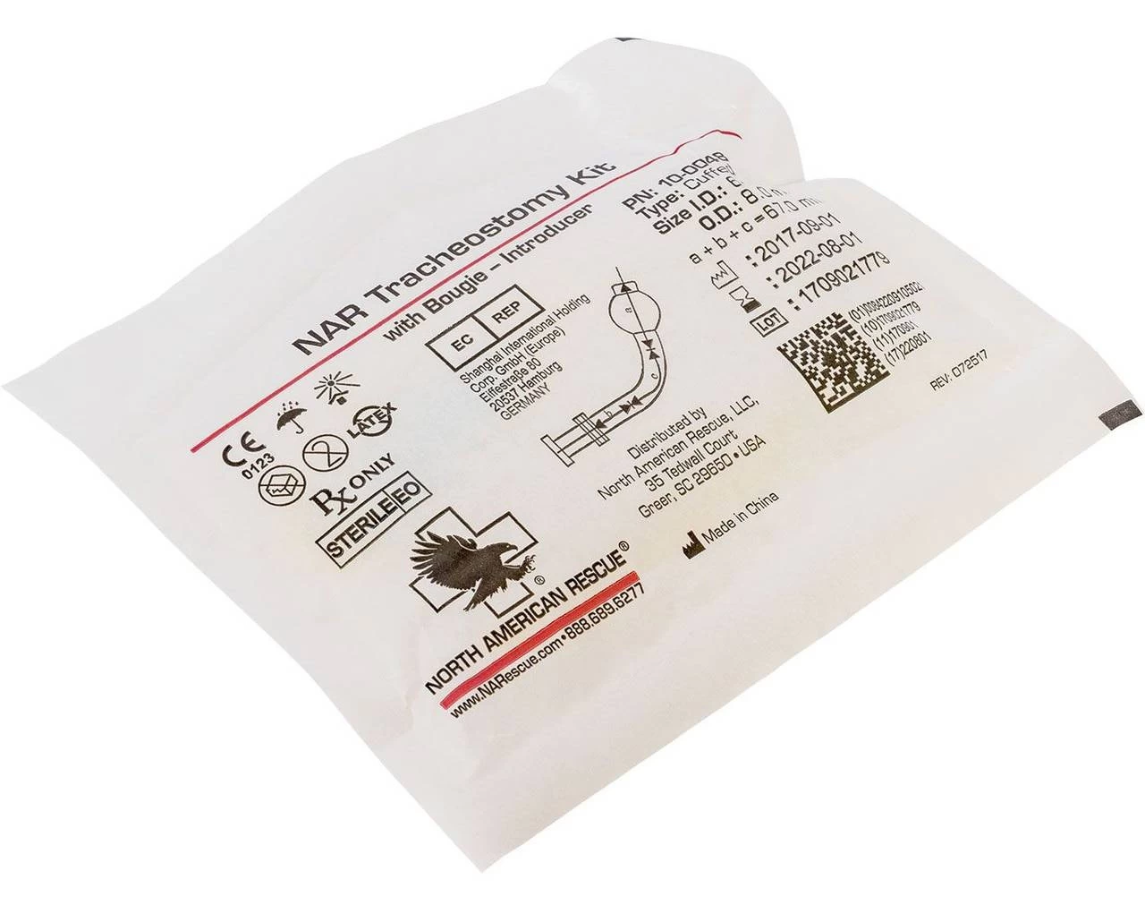 North American Rescue Tracheostomy Kit With Bougie Introducer 7 North American Rescue Tracheostomy Kit With Bougie Introducer - Image 5