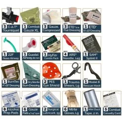 North American Rescue USMC Combat Lifesaver Resupply Kit -Outdoor Tactical Gear north american rescue usmc combat lifesaver resupply kit 80 0424 77479.1601520243