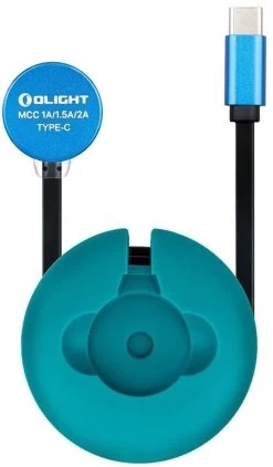 Olight MCC3-C Reel Charging Cable Organizer -Outdoor Tactical Gear olight mcc3 c reel charging cable organizer mcc3 c 19579.1652372564