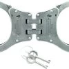 Schrade Professionals NIJ Approved Hinged Handcuffs - CLOSEOUT -Outdoor Tactical Gear schrade professionals nij approved hinged handcuffs closeout schc3n 26831.1601509347