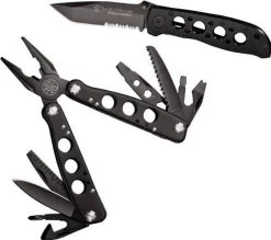 Smith & Wesson Multi-Tool And Clip Folder Knife Package