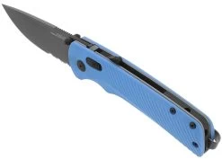 SOG Flash AT Civic Cyan Serrated Folding Knife -Outdoor Tactical Gear sog flash at civic cyan serrated folding knife 11 18 04 57 85873.1601502235