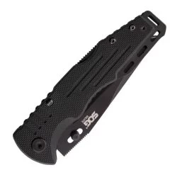 SOG Salute Mini Black G10 Folding Knife -Outdoor Tactical Gear sog salute mini black g10 folding knife ff1101 cp 59312.1601518233