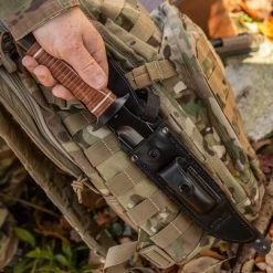 SOG Super SOG Bowie Fixed Blade Knife -Outdoor Tactical Gear sog super sog bowie fixed blade knife sb1t l 69618.1601521114