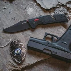 SOG Trident AT Black & Red Folding Knife -Outdoor Tactical Gear sog trident at black and red folding knife 11 12 01 57 00269.1601549177